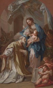 De Madonna Verschijnt aan St. Philip Neri