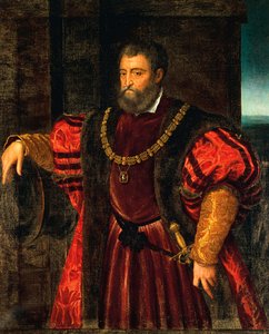 Portret van Alfonso I d