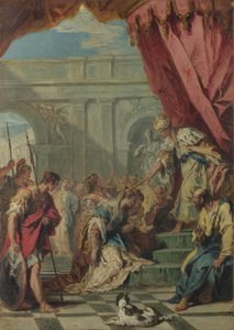 Esther voor Ahasveros, ca. 1730