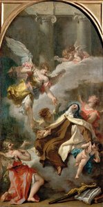 Het visioen van Sint Teresa van Avila door Sebastiano Ricci