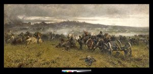 Artillerie tijdens de Slag bij San Martino