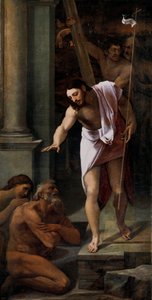 Christus in het voorgeborchte door Sebastiano del (c.1485 1547) Piombo