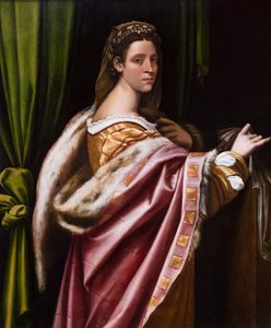 Portret van een dame, midden 1520s door Sebastiano del (c.1485 1547) Piombo