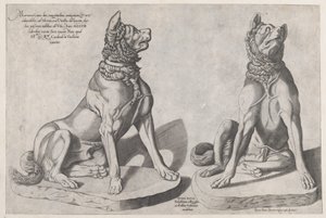 Speculum Romanae Magnificentiae: Twee Honden, 1558