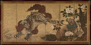 Leeuwen door Sekkei Yamaguchi
