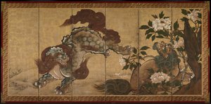 Leeuwen door Sekkei Yamaguchi