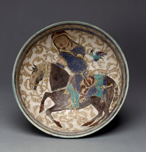 Kom met prins te paard uit Iran door Seljuq Dynasty Seljuq Dynasty