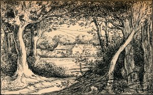 Het einde van de open plek, Epping Forest, c1900