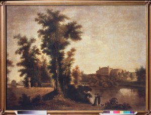 Landschap bij Sint-Petersburg door Semen Fedorovich Shchedrin
