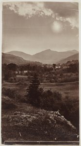 Keene Valley, Adirondacks (albumineprint) door Seneca Ray Stoddard