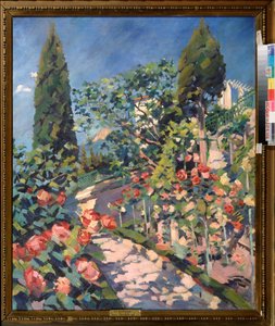 Bloei in mei door Sergei Arsenevich Vinogradov