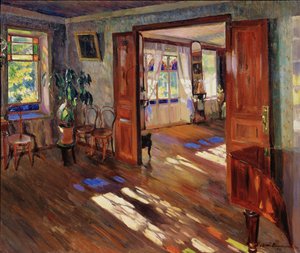 In een huis