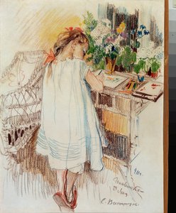 Een kleintje door Sergei Arsenevich Vinogradov