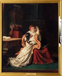 De tsarina Kseniya Godunova door Sergei Ivanovich Gribkov