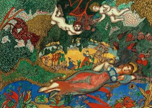 Russische Venus door Sergei Jurjewitsch Sudeikin