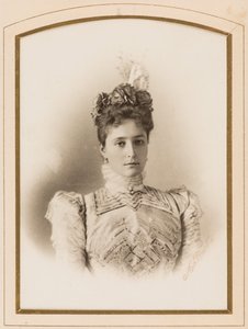 Elisabeth Fjodorovna van Rusland (Elisabeth van Hessen-Darmstadt) (1864-1918) - Prinses van Hessen bij de Rijn, de Groothertogin Elisabeth Fjodorovna van Rusland, door Levitsky, Sergei Lvovich (1819-1898)