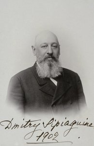 Portret van Dmitry Sergeyevich Sipyagin 1853-1902, 1902