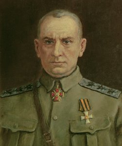 Opperste heerser en Russische admiraal A. Kolchak (1874-1920) door Sergei Varlenovich Pen