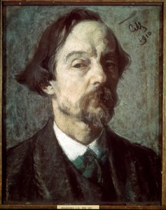 Zelfportret door Sergei Vasilievich Malyutin
