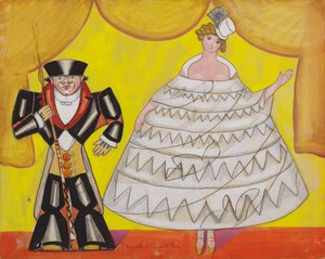 Kostuumontwerp voor de theaterproductie 