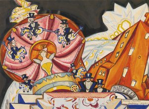 Le théâtre Apollo, Parijs, 1921
