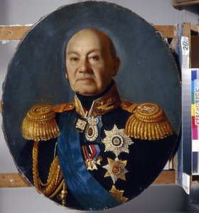 Portret van graaf Arseny Andreyevich Zakrevsky