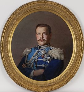 Portret van keizer Alexander III