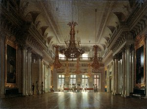 De zaal van de veldmaarschalk in het Winterpaleis