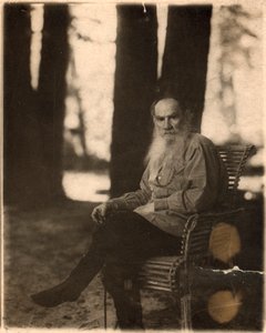 Russische auteur Leo Tolstoy, Yasnaya Polyana, nabij Tula, Rusland door Sergey Produkin Gorsky