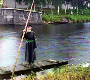 Pinkhus Karlinskii, vierentachtig jaar oud: zesenzestig jaar dienst, Supervisor van de Chernigov-sluis, Mariinskii-kanaal en riviersysteem, Russisch Keizerrijk, 1909
