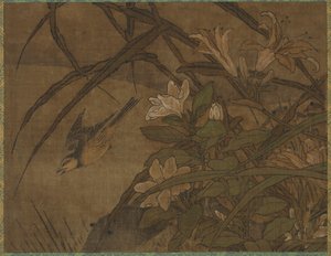 Vogels en bloemen