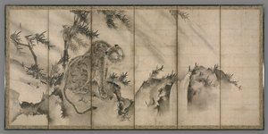 Draak en Tijger door Sesson Shukei