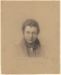 Portret van John Cheney door Seth Wells Cheney