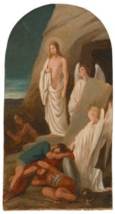 Totaalontwerp voor het altaarstuk van de Sotkamo-kerk Christus