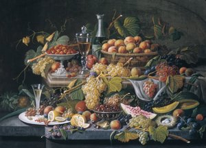 Stilleven: Fruit, 1855