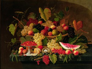 Stilleven met fruit