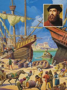 Ferdinand Magellan door Severino Baraldi