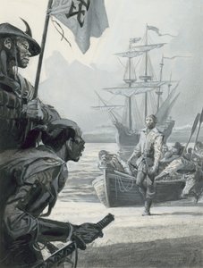 De heer Will Adams door Severino Baraldi