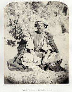 Hassan el Harbi, gids naar Jebel Serbal, 1868