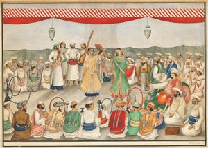 Een bruidegom komt voor het huwelijk door Shaik Muhammad Amir of Karraya
