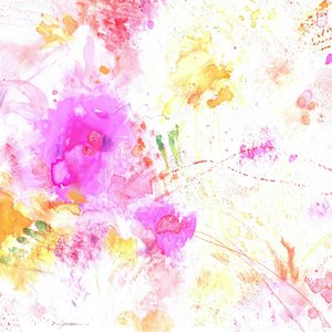 Levendige abstracte bloemen door Sheila Golden