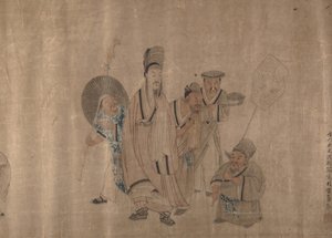 Figuurschilderij door Shen Zhenlin