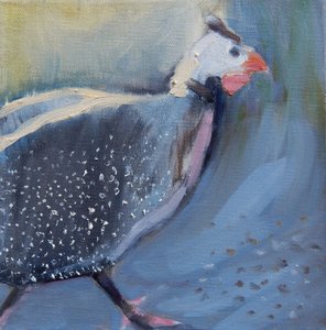 Parelhoen Vier door Sheri Gee