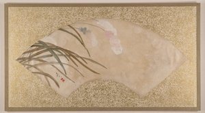Bloemen en bladeren door Shibata Zeshin