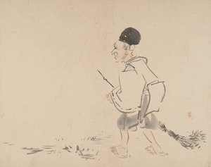 Schilderij, 19e eeuw door Shibata Zeshin