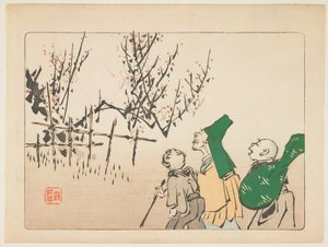  door Shibata Zeshin