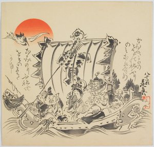  door Shibata Zeshin