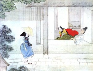 Er gebeurt niets in de gibang-kamer door Shin Yun bok