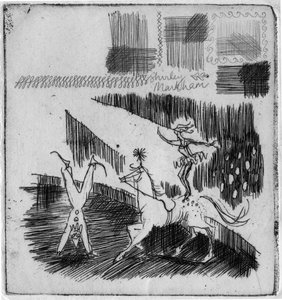 Acrobaten, 1952 door Shirley Markham