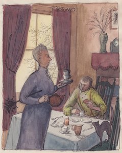 Pensionhoudster, 1952 door Shirley Markham